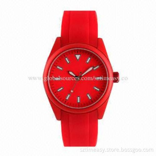 Hot-selling High-quality Aluminum Watch, Made in Shenzhen, 5ATM Water-resistant